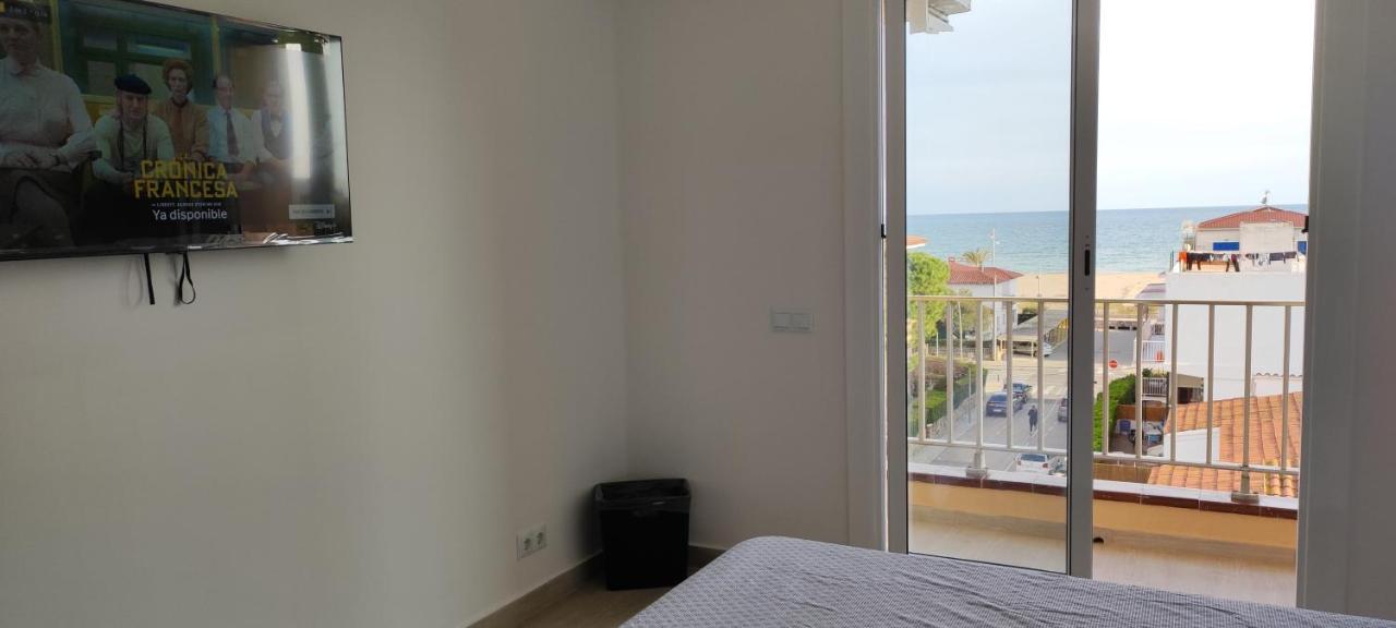 Acogedor Estudio En La Playa, Con Vistas Al Mar, Y Piscina Comunitaria Sant Salvador Dış mekan fotoğraf